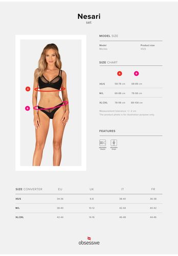 nesari komplet 2 częściowy   m/l na Arena.pl