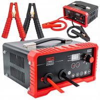 Prostownik INWERTOROWY akumulatorowy 12/24V Z ROZRUCHEM 180A ładowarka 30A