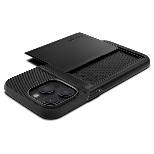 spigen slim armor cs iphone 15 pro black zdjęcie 7