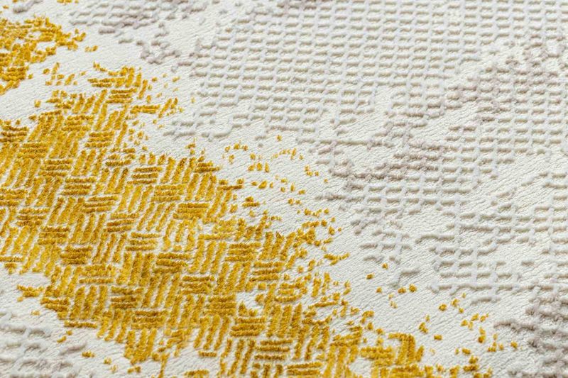 RUG/LU/IONA/FRAME4/CREAM+GOLD/80x150 zdjęcie 6