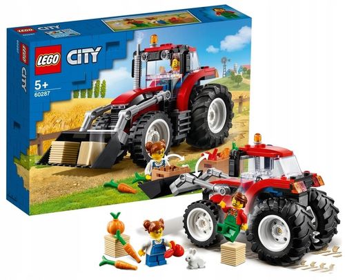 LEGO City 60287 Traktor Łyżka Ciągnik Rolniczy Klocki 5+ Torba na Arena.pl