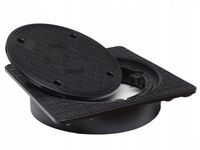 Pokrywa właz PP do teleskopu 315 klasy A15 kwadratowa pełna 3 tony