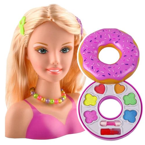 LALKA GŁÓWKA głowa lalki do czesania układania fryzur i malowania makijażu na Arena.pl