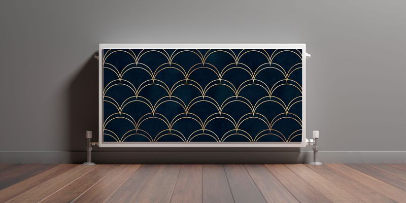 Maskownica Magnetyczna Grzejnika GEOMETRYCZNY Wzór 120cm x 60cm zdjęcie 3