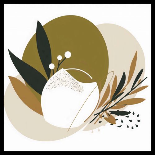 Plakat 60x60cm Botaniczna Esencja na Arena.pl