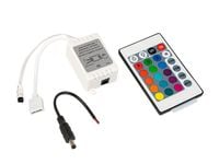 Sterownik taśm LED RGB 24-KEY pil. IR HQ