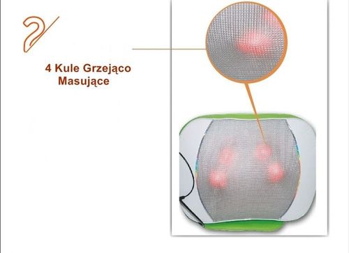 PODUSZKA MATA MASUJĄCA MASAŻER DO MASAŻU SHIATSU na Arena.pl