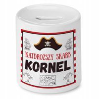 Skarbonka 330 Ml Dla Kornela Syna Dziecka Prezent Z Nadrukiem Ze Zdjęciem