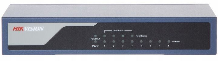 SWITCH HIKVISION DS-3E0310P-E/M 10 PORTÓW NIEBIESKI zdjęcie 8
