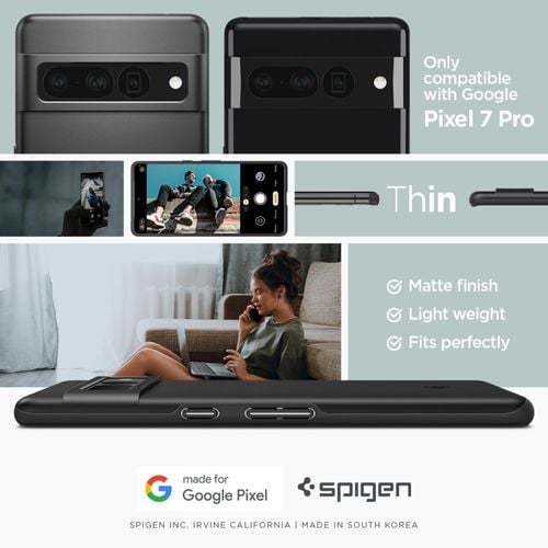 SPIGEN THIN FIT GOOGLE PIXEL 7 PRO BLACK na Arena.pl