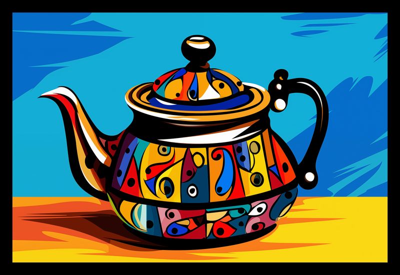 Plakat 30x20cm Może Herbatki? zdjęcie 2