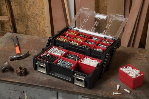 Skrzynka KETER Organizer na Kołki Wkręty Śruby Nakrętki Przynęty na Arena.pl