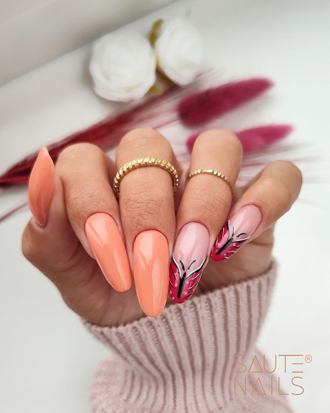 SAUTE NAILS Lakier hybrydowy S247 OPTIMISM - 8ml zdjęcie 4