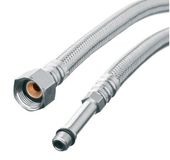 wężyk w oplocie ze stali nier gw wew/zew koń.długa 60cm 1/2 - h/ws-22-060