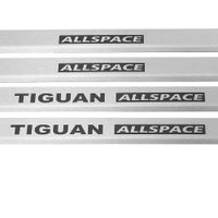 Listwa progowa VOLKSWAGEN TIGUAN MK2 ALLSPACE Stal nierdzewna 304 mat