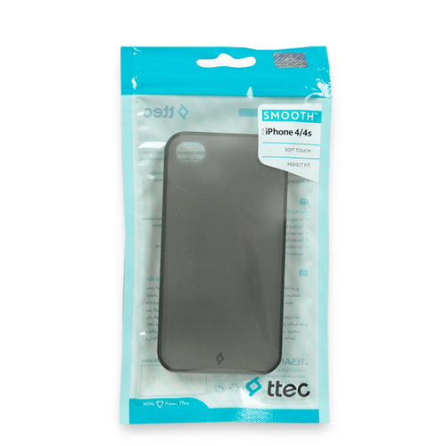 TTEC Smooth Etui iPhone 4/4S szare (2PNA32G) na Arena.pl