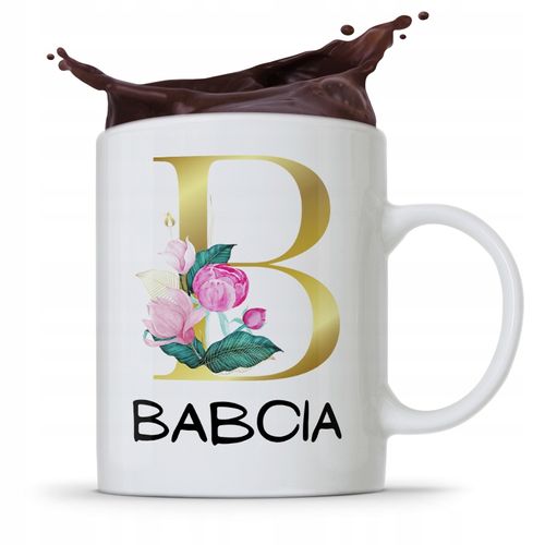 Kubek Dla Babci Na Imieniny Babcia Z Nadrukiem Ze Zdjęciem na Arena.pl