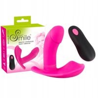 wibrator do majtek sweet smile z pilotem usb 10,7 cm