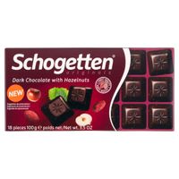 Schogetten Czekolada z kawałkami prażonych orzechów laskowych 100 g