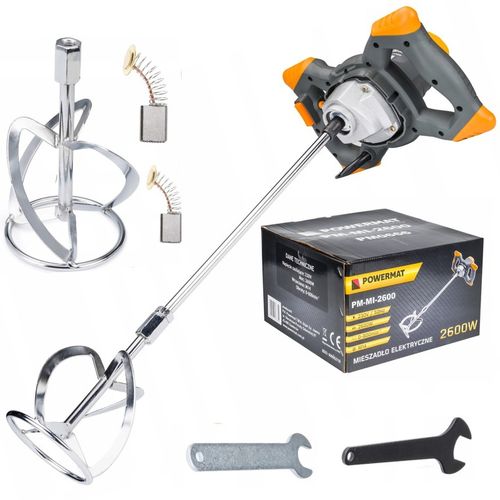 Mieszadło ELEKTRYCZNE do Zapraw Kleju Farb Betonu 2600W na Arena.pl