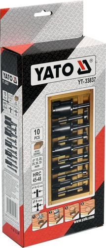 zestaw fleko-sękowników do drewna 15-35mm 10szt. - yt-33837 na Arena.pl