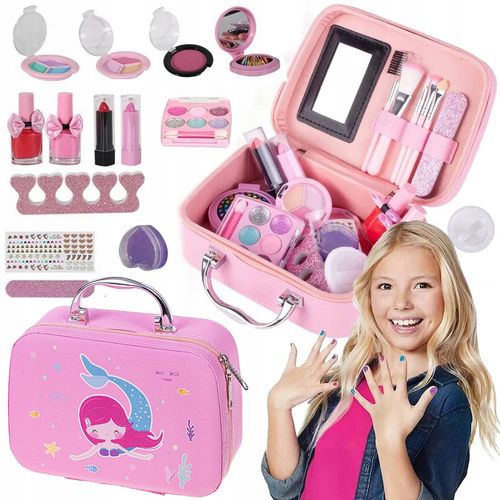 KUFEREK DO MAKIJAZU PINK NR:8076 na Arena.pl