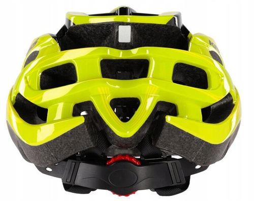 Kask rowerowy Kross LAKI 008LGR limonkowy 58-61 cm L na Arena.pl
