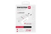 ŁADOWARKA SIECIOWA USB-C SZYBKA 25W PD SWISSTEN