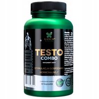 TESTO COMBO Testosteron naturalne podniesienie 6 substancji LANCO 60 kaps.