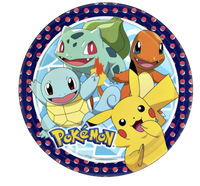 Opłatek na tort Pokemon