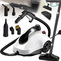 MYJKA PAROWA PAROWNICA CZYŚCIK MOP PAROWY 2000W 5bar 2L - ZESTAW XXL