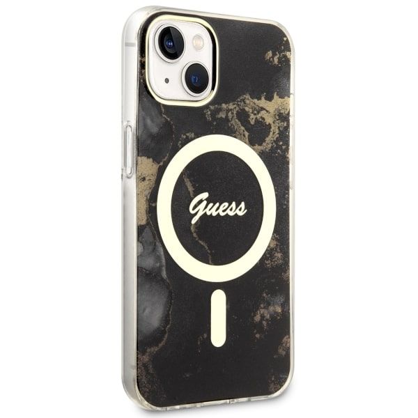 Etui Guess do iPhone 15, iPhone 14, iPhone 13, Czarny, MagSafe zdjęcie 4