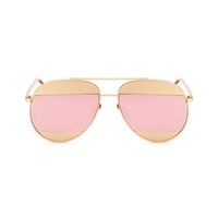 OKULARY LUSTRZANE AVIATORY - RÓŻOWO ZŁOTE OK88WZ1