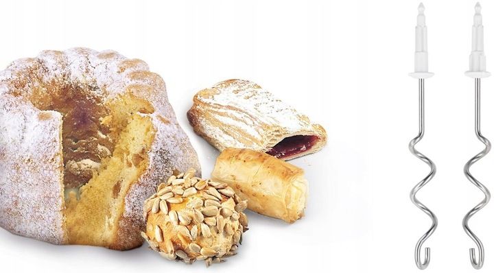 Mikser ręczny ze stojakiem i misą Bosch MFQ36460 450W 5 prędkości Turbo zdjęcie 7