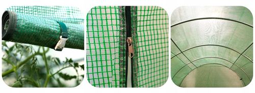 TUNEL FOLIOWY OGRODOWY SZKLARNIA 2x3m FOLIAK 6m2 na Arena.pl