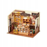 ROBOTIME DG161 Składany Drewniany Puzzle 3D - Piekarnia