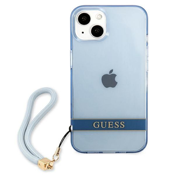 Etui Guess do iPhone 15, iPhone 14, iPhone 13, Niebieski zdjęcie 3