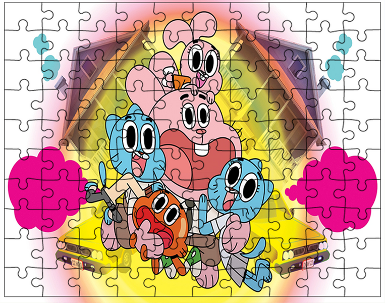 Puzzle Świat Gumballa zdjęcie 1