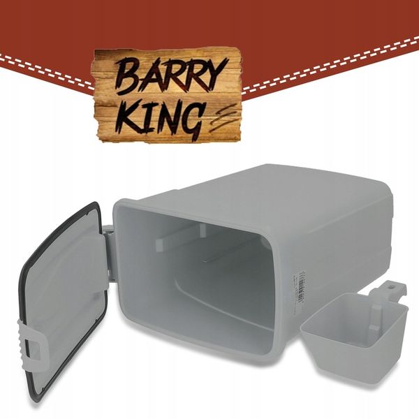 Barry King Pojemnik na suchą karmę 16l Szary zdjęcie 7