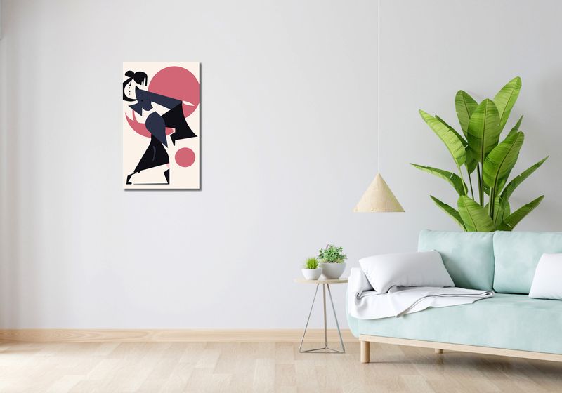 Obraz 40x70cm Dumnym Krokiem zdjęcie 2