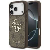 Etui Guess 4G Big Logo do iPhone 17 Pro brązowy