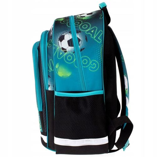 PLECAK SZKOLNY TORNISTER FOOTBALL PIŁKA NOŻNA DLA CHŁOPCA KLASA 1-3 PIÓRNIK na Arena.pl