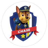 Opłatek na tort PAW Psi Patrol Pies Pieski Marshall Rubble Rocky Skye Zuma