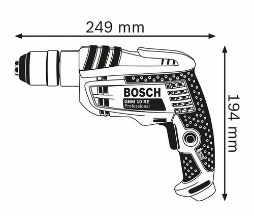 wiertarka 600w gbm 10 re - b 601473600 na Arena.pl