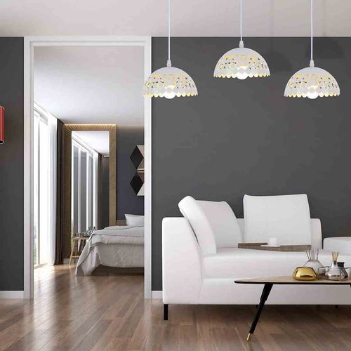 LAMPA WISZĄCA LISA WHITE 3XE27 na Arena.pl