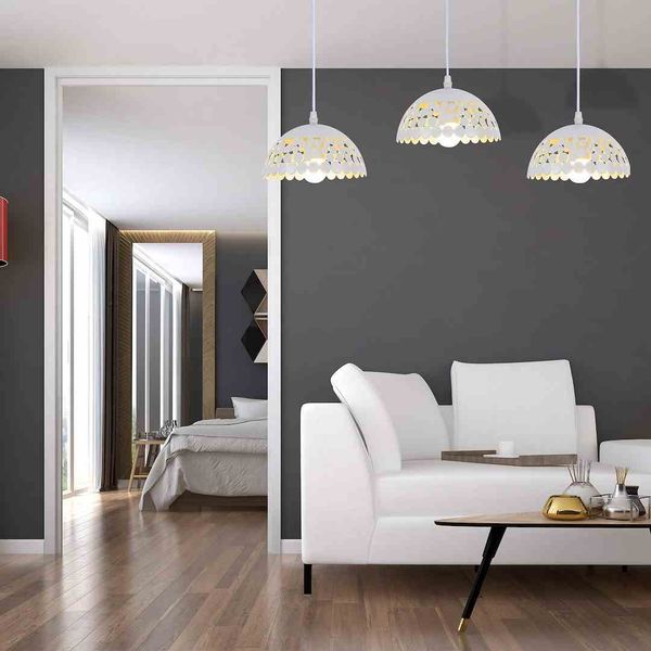 LAMPA WISZĄCA LISA WHITE 3XE27 zdjęcie 5