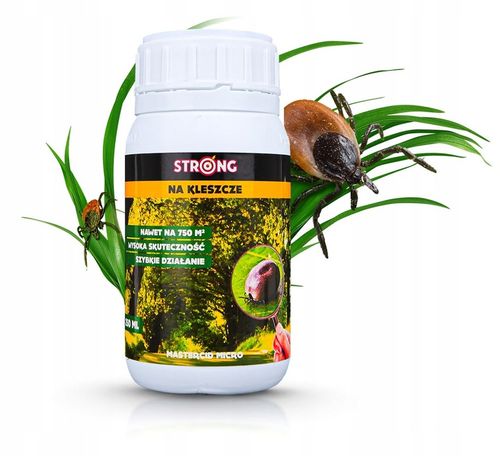 OPRYSK NA KLESZCZE, BARDZO SKUTECZNY ŚRODEK NA KLESZCZE STRONG 250 ML na Arena.pl