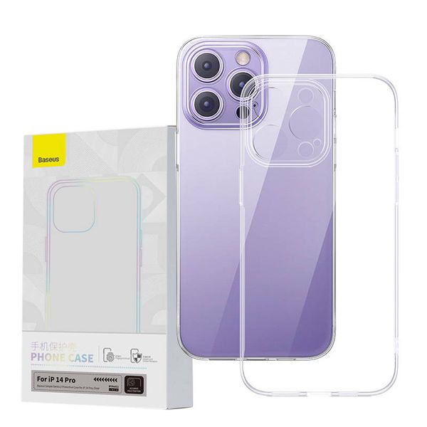 Przeźroczyste Etui Baseus Simple do iPhone 14 Pro zdjęcie 1