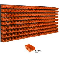 Tablica narzędzia 173 x 78 cm ścianka garaż 198 kuwet