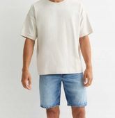 Only & Sons Blue Denim Shorts L